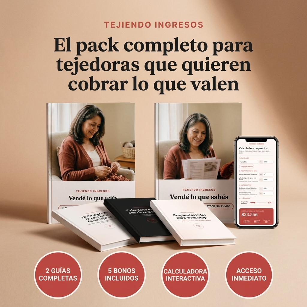 Mockup de las dos guías Tejiendo Ingresos